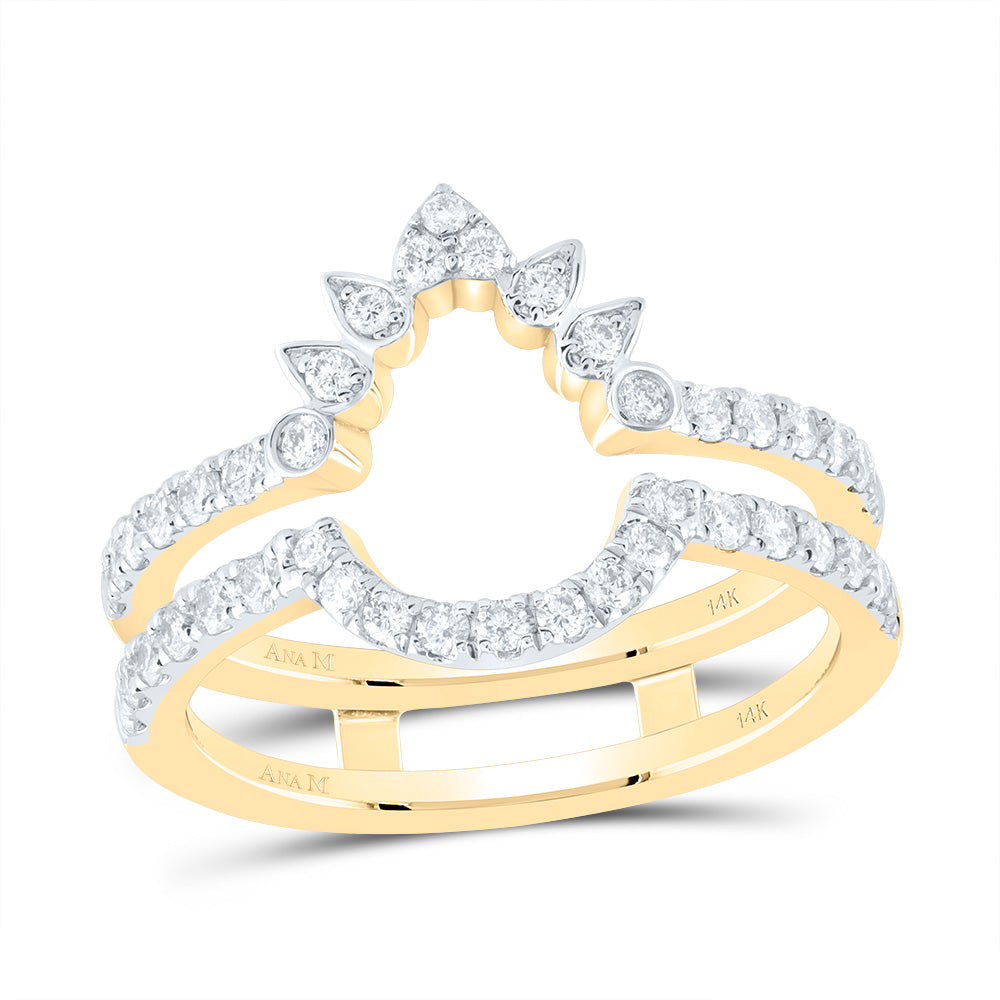 5/8Ctw-Dia Ana M Cnc Enhancer Ring (3.91 grams)