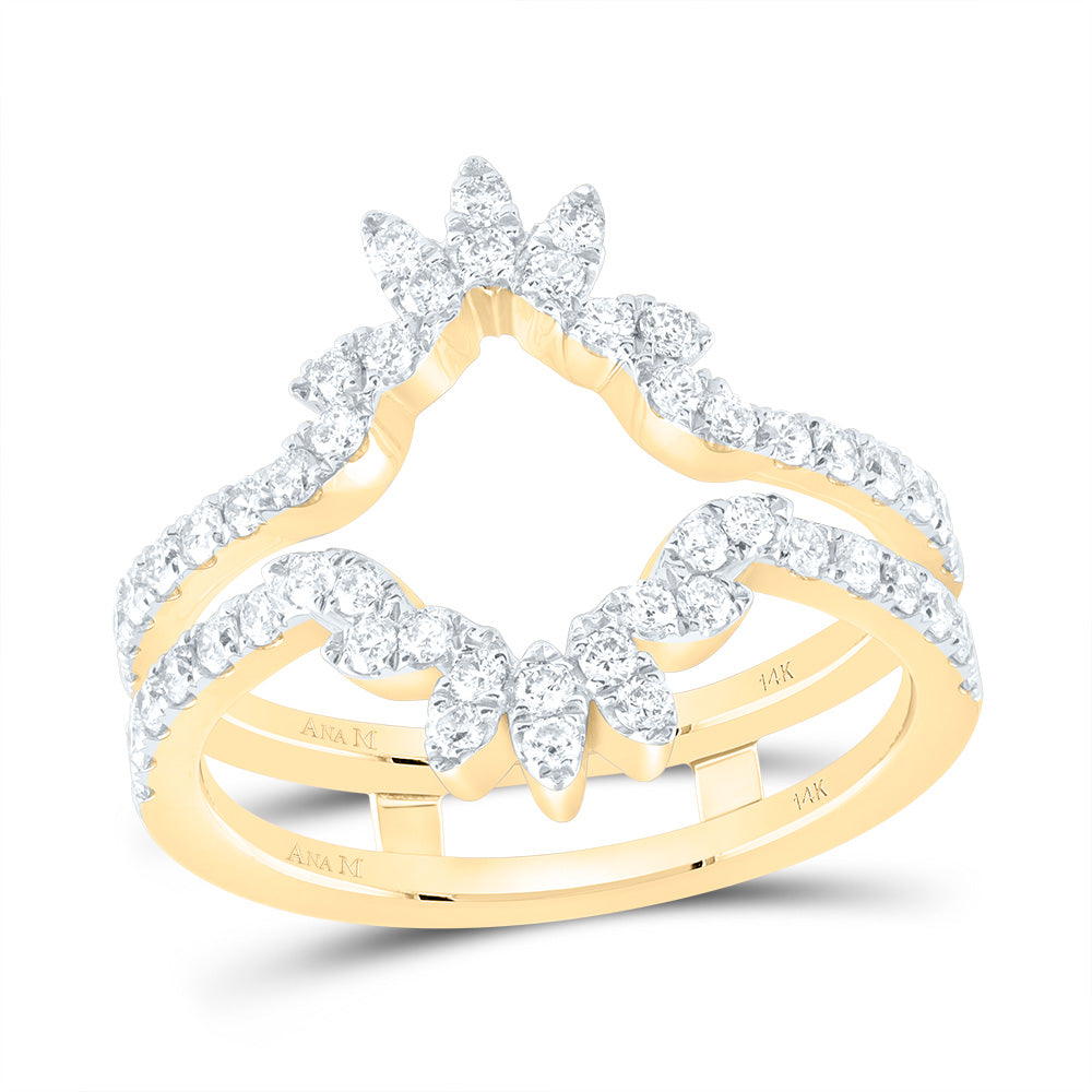 3/4Ctw-Dia Ana M Cnc Enhancer Ring (4.26 grams)