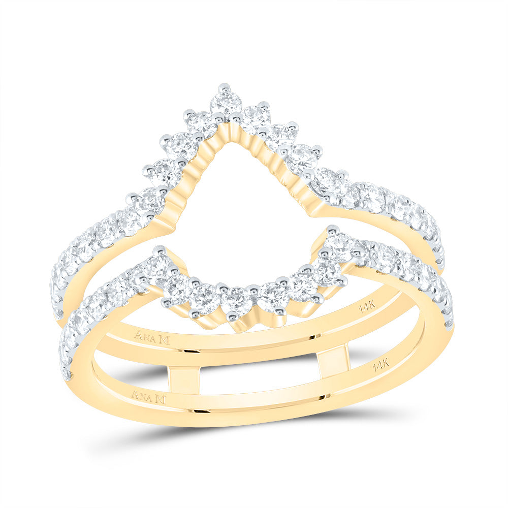 7/8Ctw-Dia Ana M Cnc Enhancer Ring (3.63 grams)