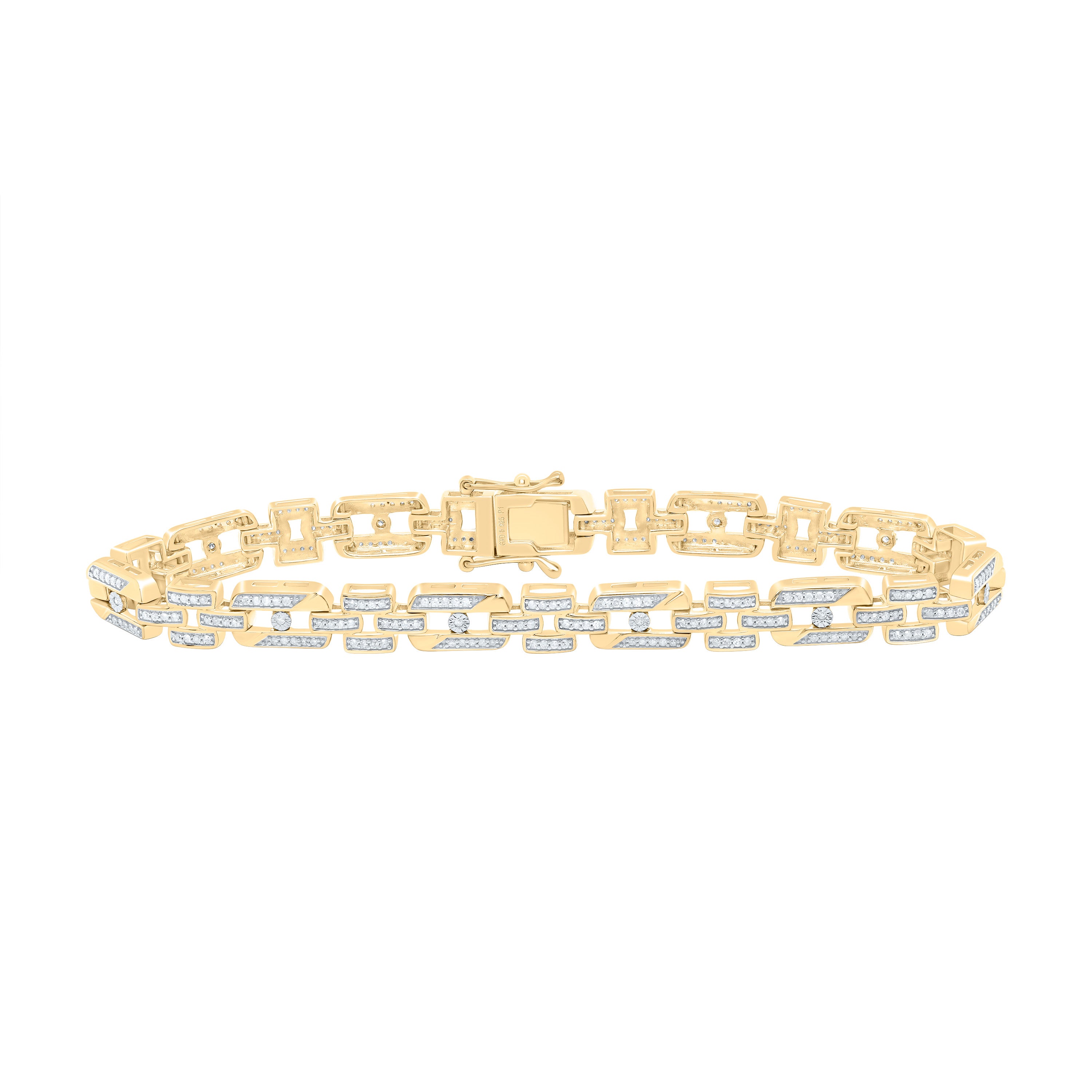 1 Ct-Diamond Gift Bracelet (8 Inch) (17.9114 grams)