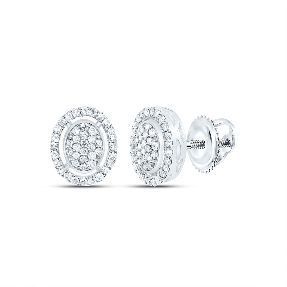 1/3Ctw-Dia Nk Fashion Oval Earring