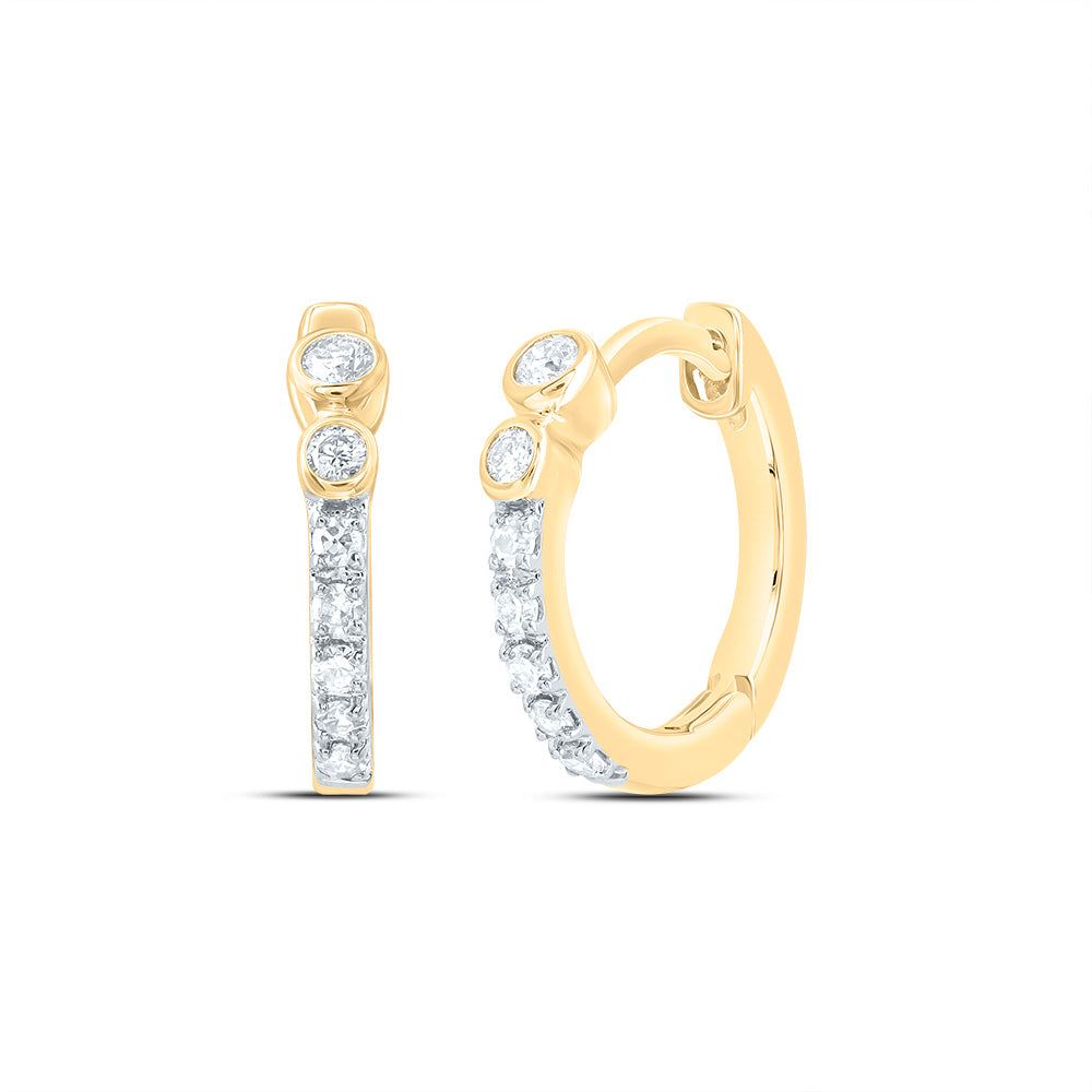 1/10Ctw-Dia Nk Gift Hoop Earring