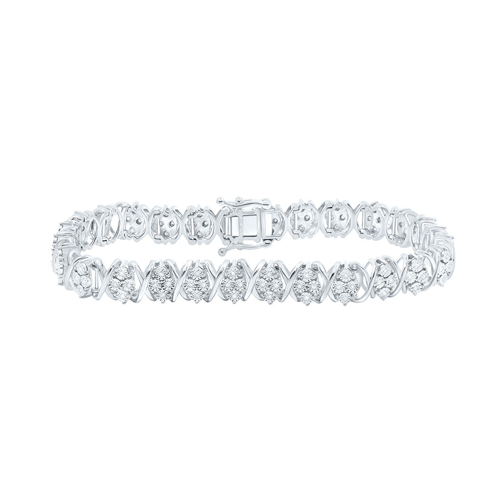 1/3Ctw-Dia P1 7.60Mm Gift Ladies Bracelet (7 Inch) (16.004 grams)