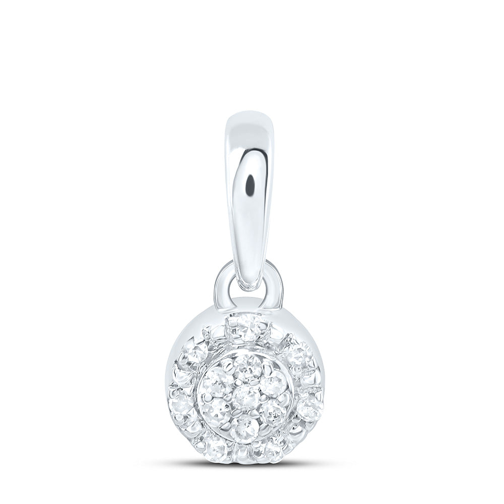 1/20Ctw-Dia P1 Gift Round Pendant (0.2804 grams)