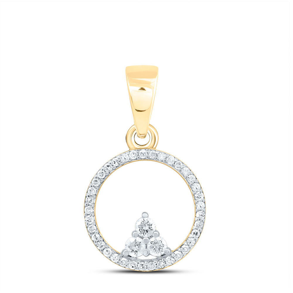 1/5Ctw Dia P1 Gift Round Pendant (1.06 grams)