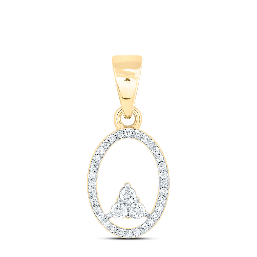 1/6Ctw Dia P1 Gift Oval Pendant (0.933667 grams)