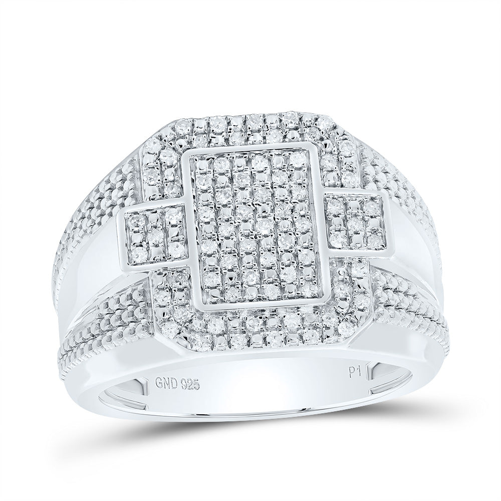 1/3Ctw-Dia P1 Men's Ring (8.71 grams)