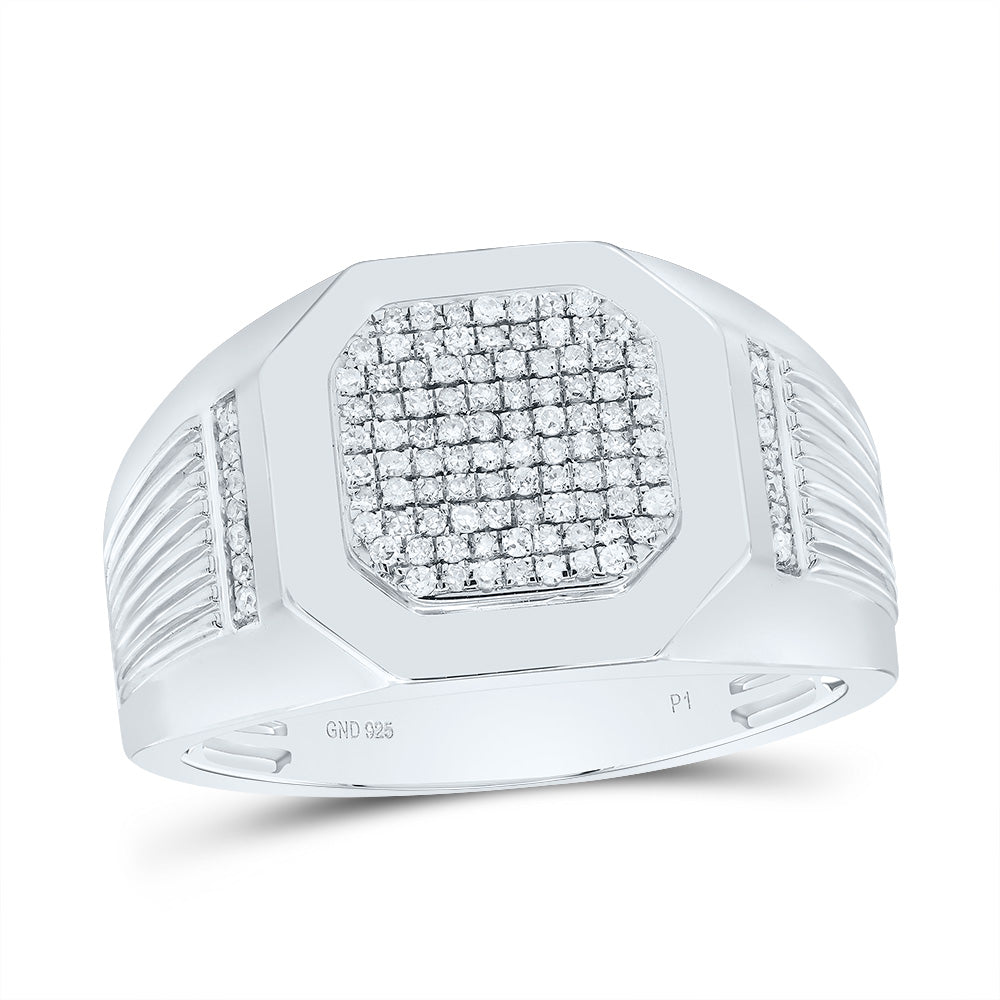 1/3Ctw-Dia P1 Men's Ring (5.69 grams)