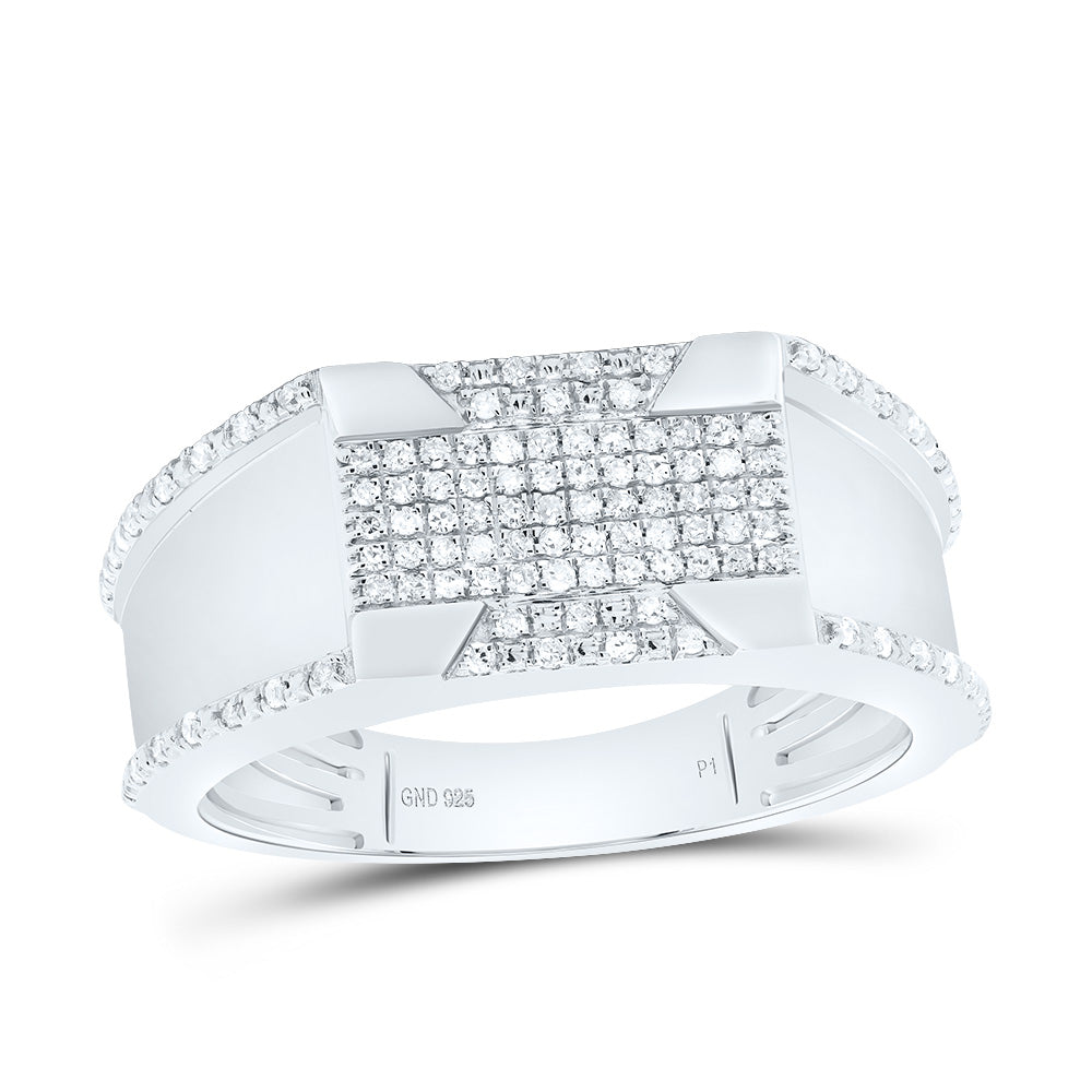 1/3Ctw-Dia P1 Men's Ring (5.03 grams)