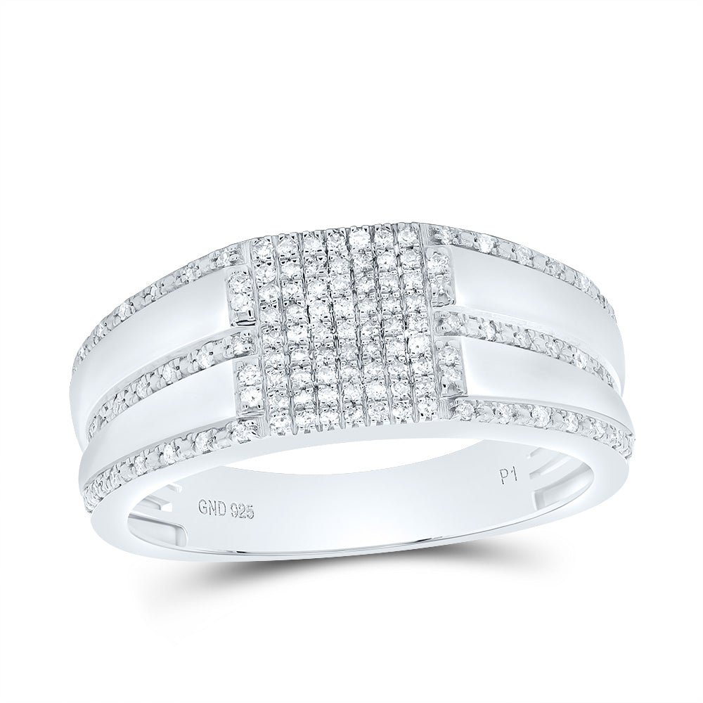 1/3Ctw-Dia P1 Men's Ring (4.65 grams)
