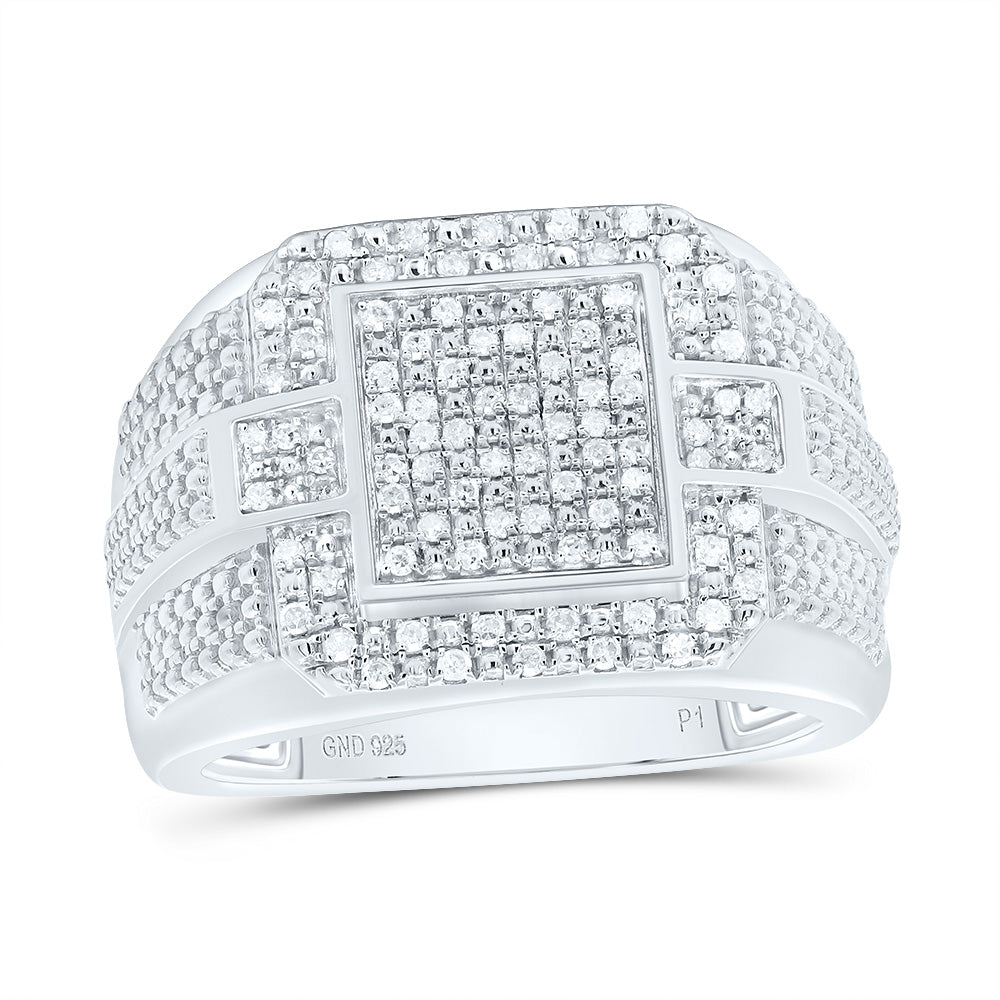 1/3Ctw-Dia P1 Men's Ring (10.19 grams)
