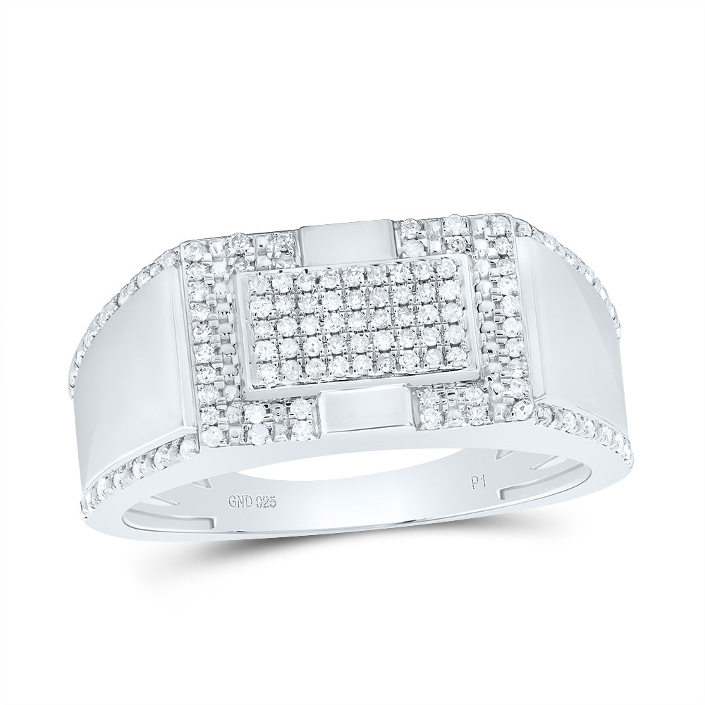 1/3Ctw-Dia P1 Men's Ring (4.77 grams)
