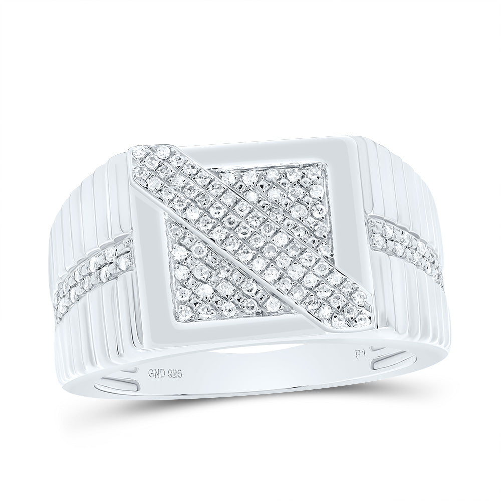 1/3Ctw-Diamond Men's Ring (6.24 grams)