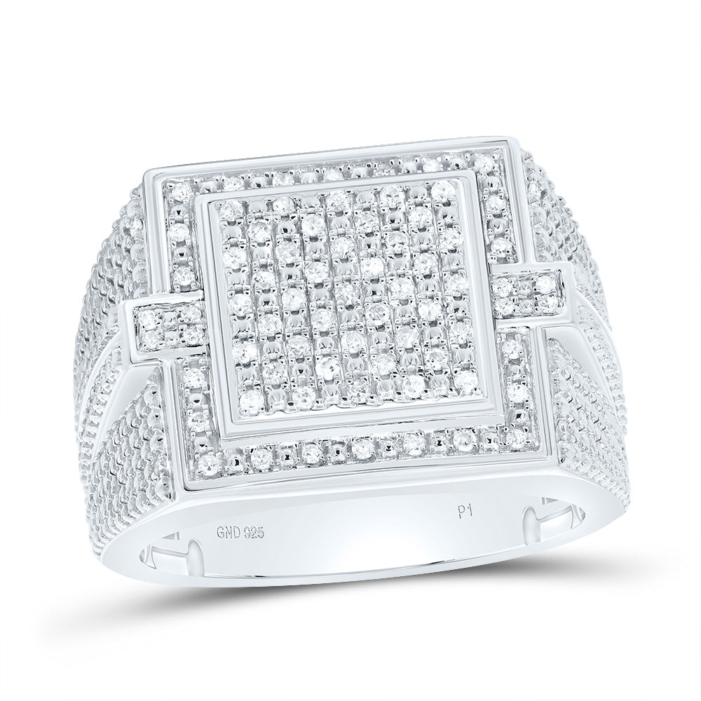 1/3Ctw-Dia P1 Men's Ring (10.65 grams)