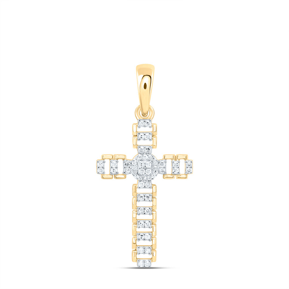 1/5 Ctw-Dia P1 Gift Cross Pendant