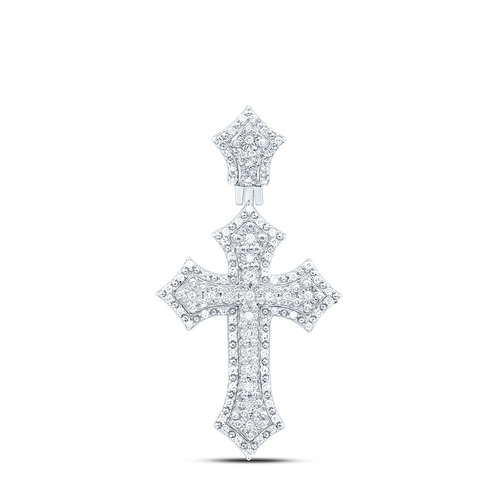 1/4Ctw-Dia P1 Gift Cross Pendant