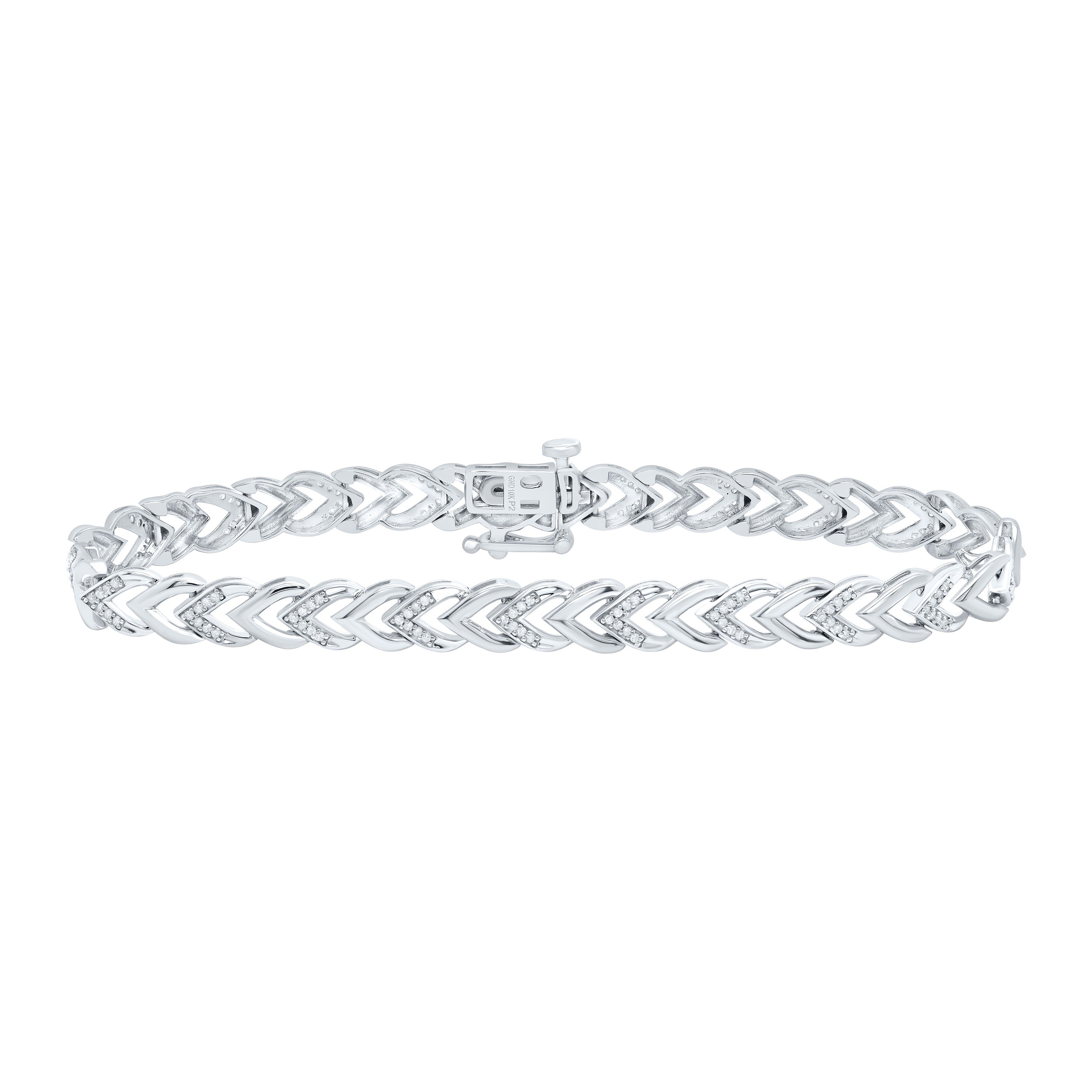 1/3Ctw-Nat Diamond Gift Ladies Bracelet (7 Inch)