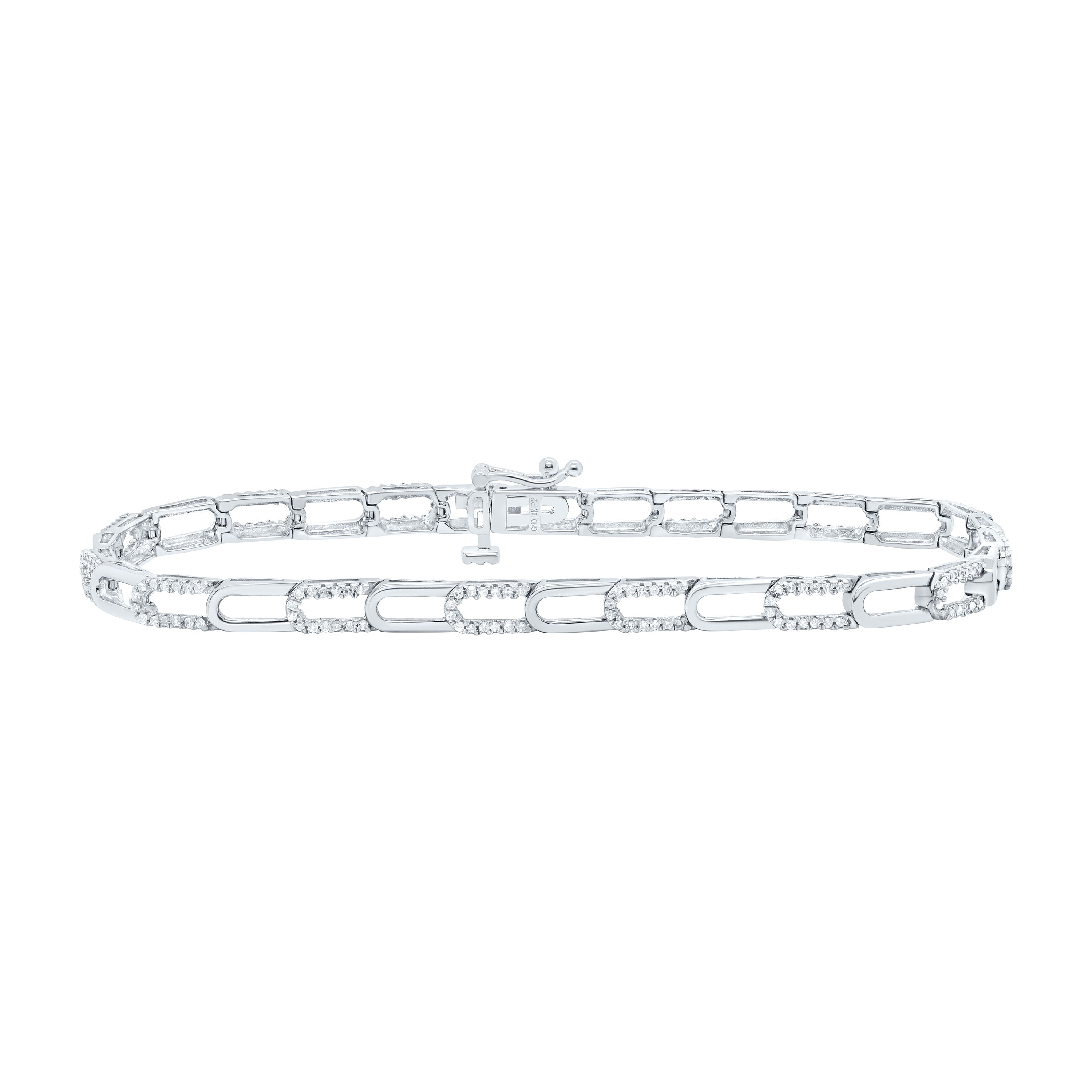 1/2Ctw-Nat Diamond Gift Ladies Bracelet (7 Inch)