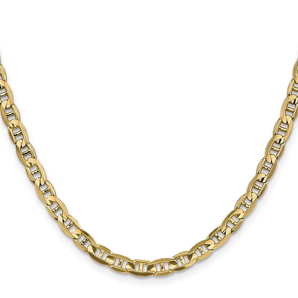 14k 4.5mm Concave Anchor Chain (13.27 grams)