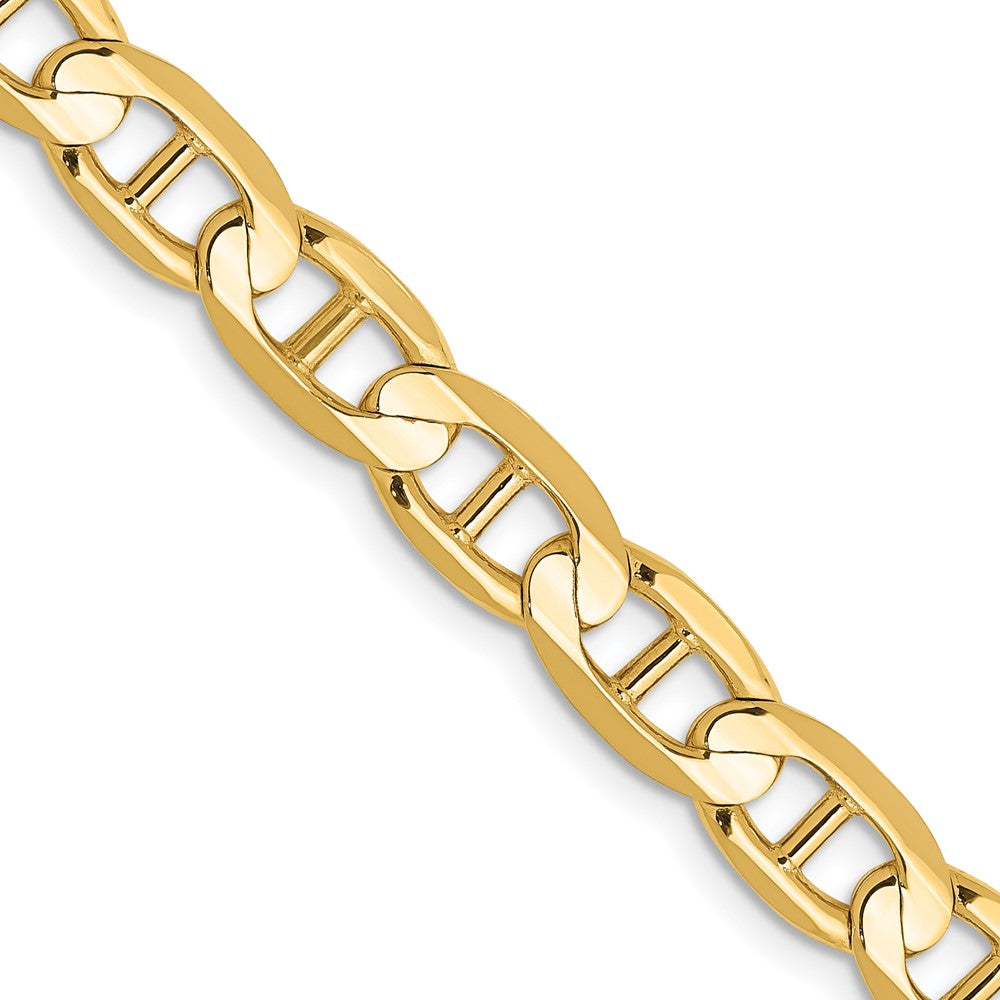 14k 6.25mm Concave Anchor Chain (24.66 grams)