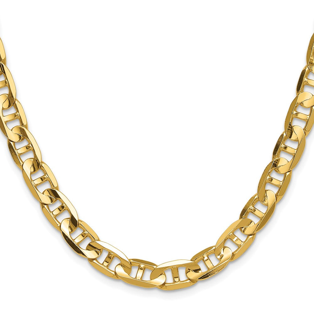 14k 8mm Concave Anchor Chain (46.06 grams)