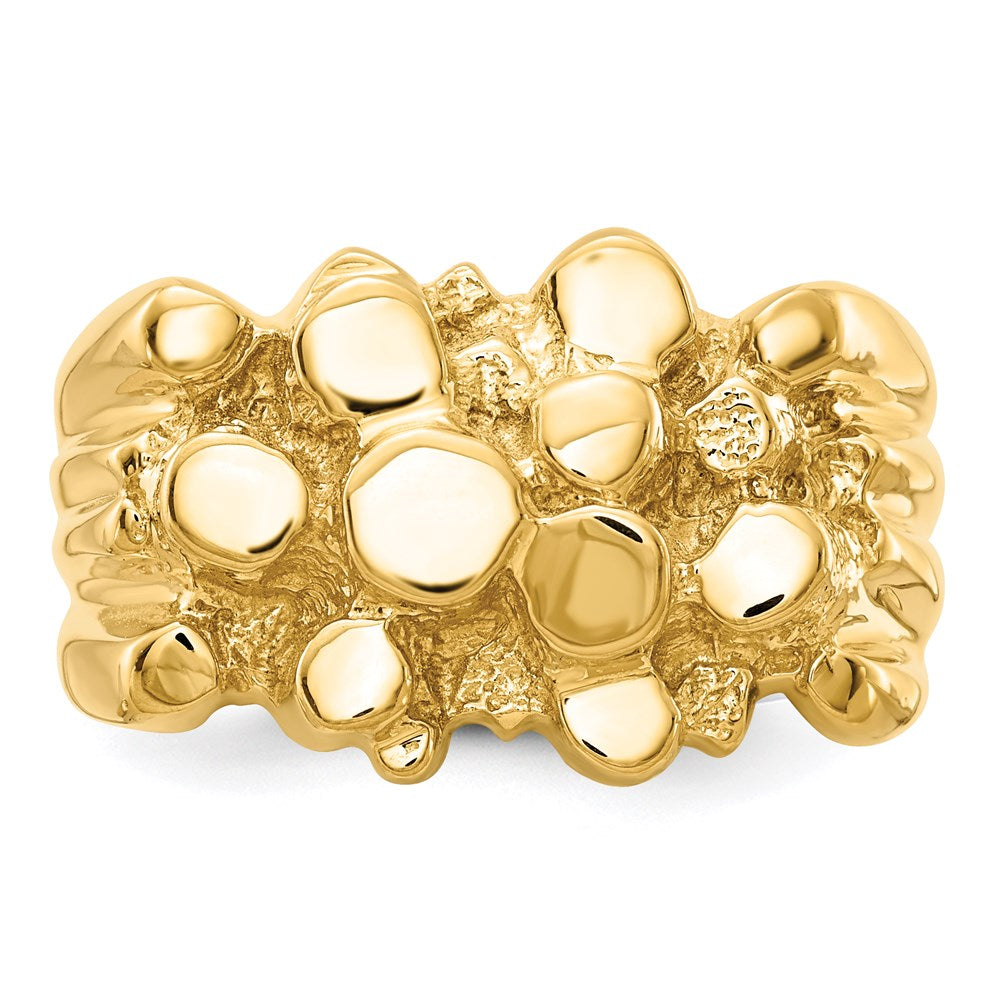 14k Men's Nugget Ring (11.31 grams)