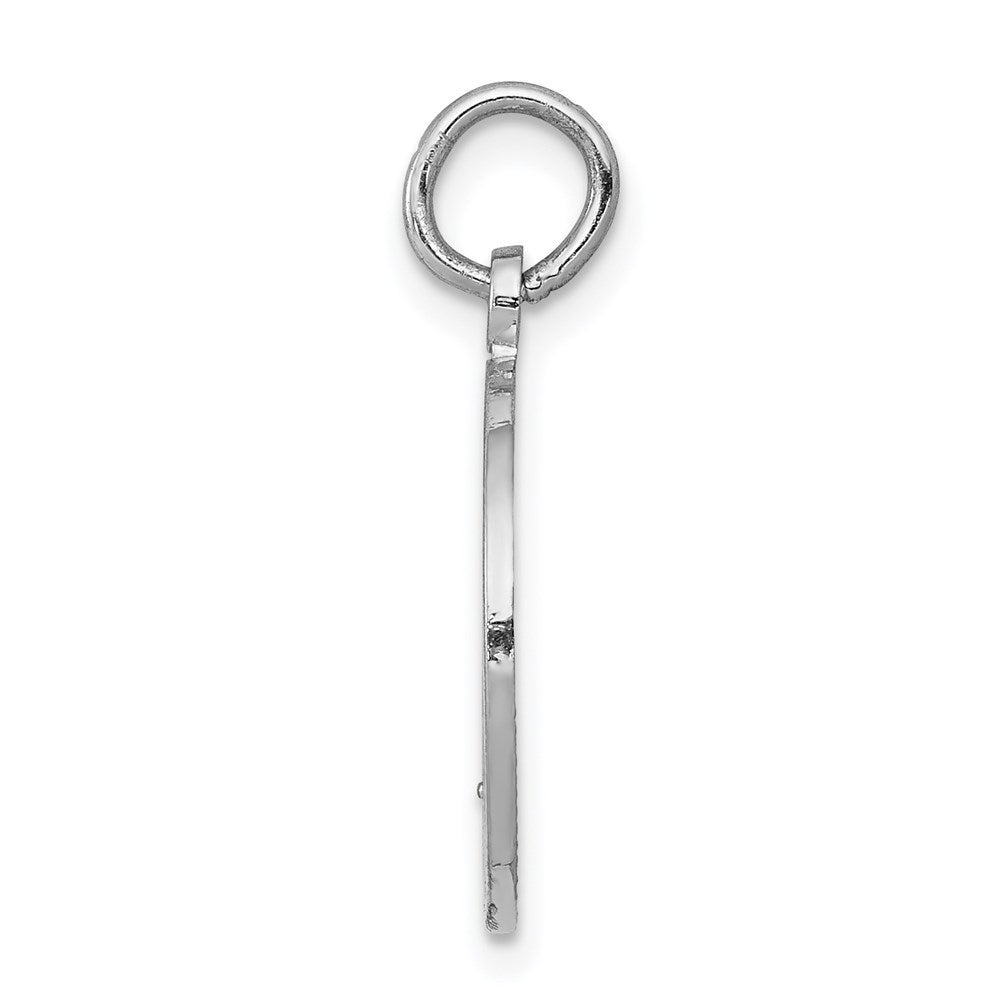 14k White Gold 15 mm nion Charm (1.46 grams)