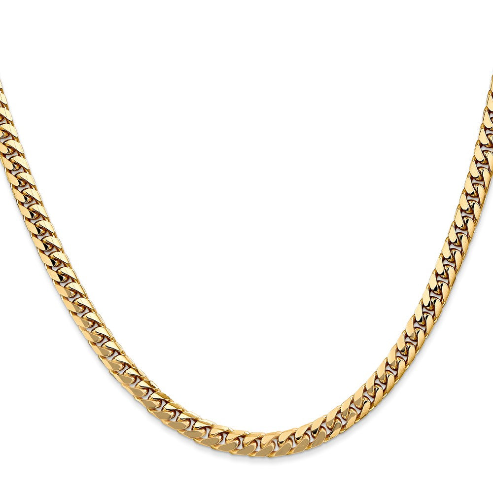 14k 4.3mm Solid Miami Cuban Chain (24.93 grams)
