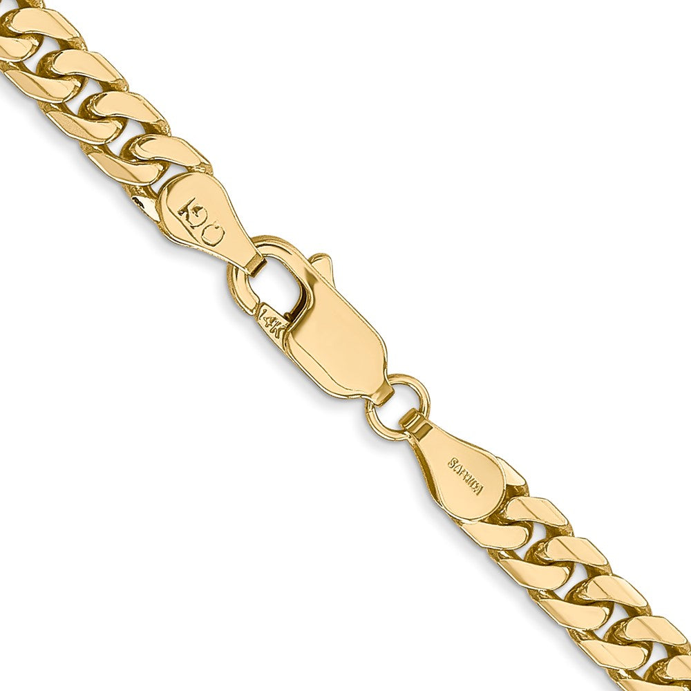 14k 4.3mm Solid Miami Cuban Chain (24.93 grams)