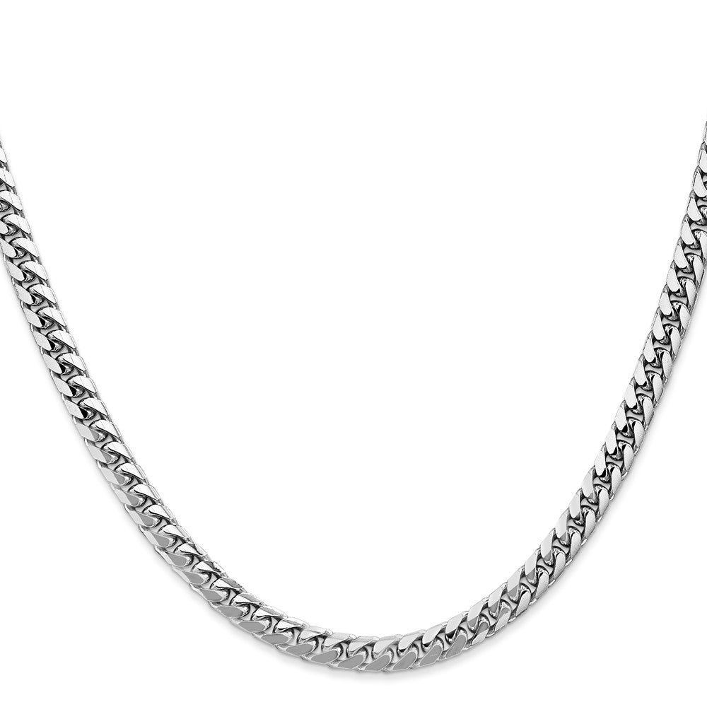 14k WG 4.3mm Solid Miami Cuban Chain (23.15 grams)