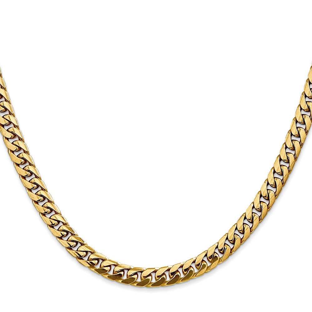 14k 5mm Solid Miami Cuban Chain (31.09 grams)