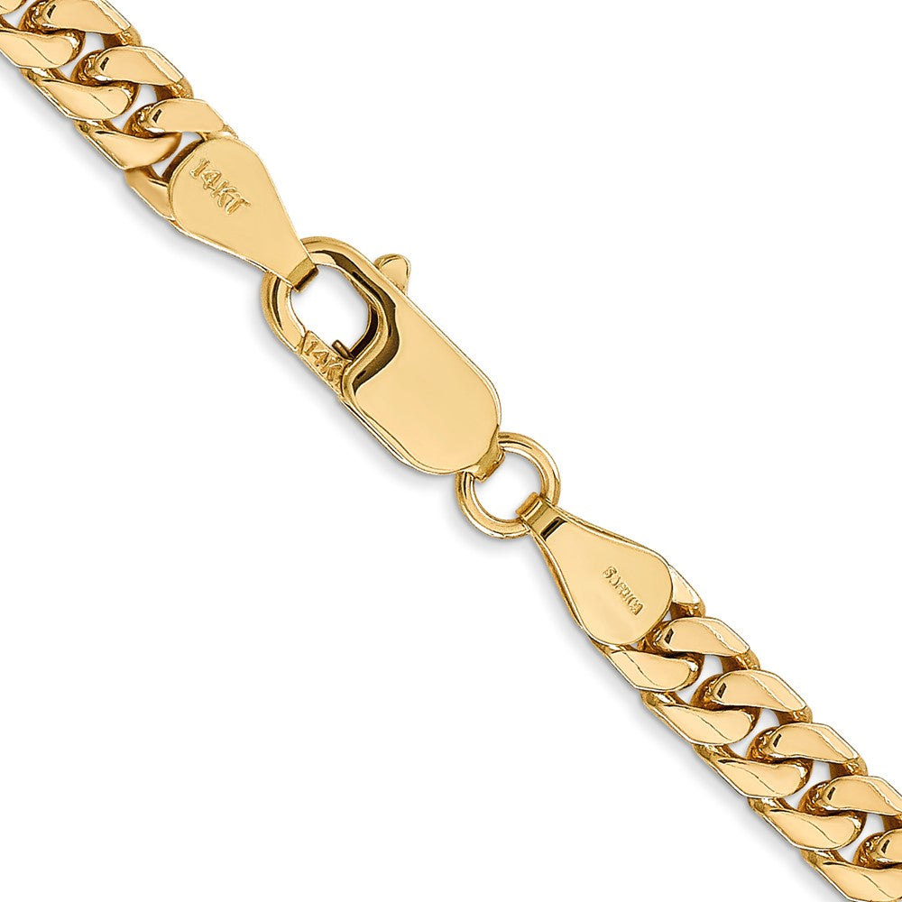 14k 5mm Solid Miami Cuban Chain (31.09 grams)