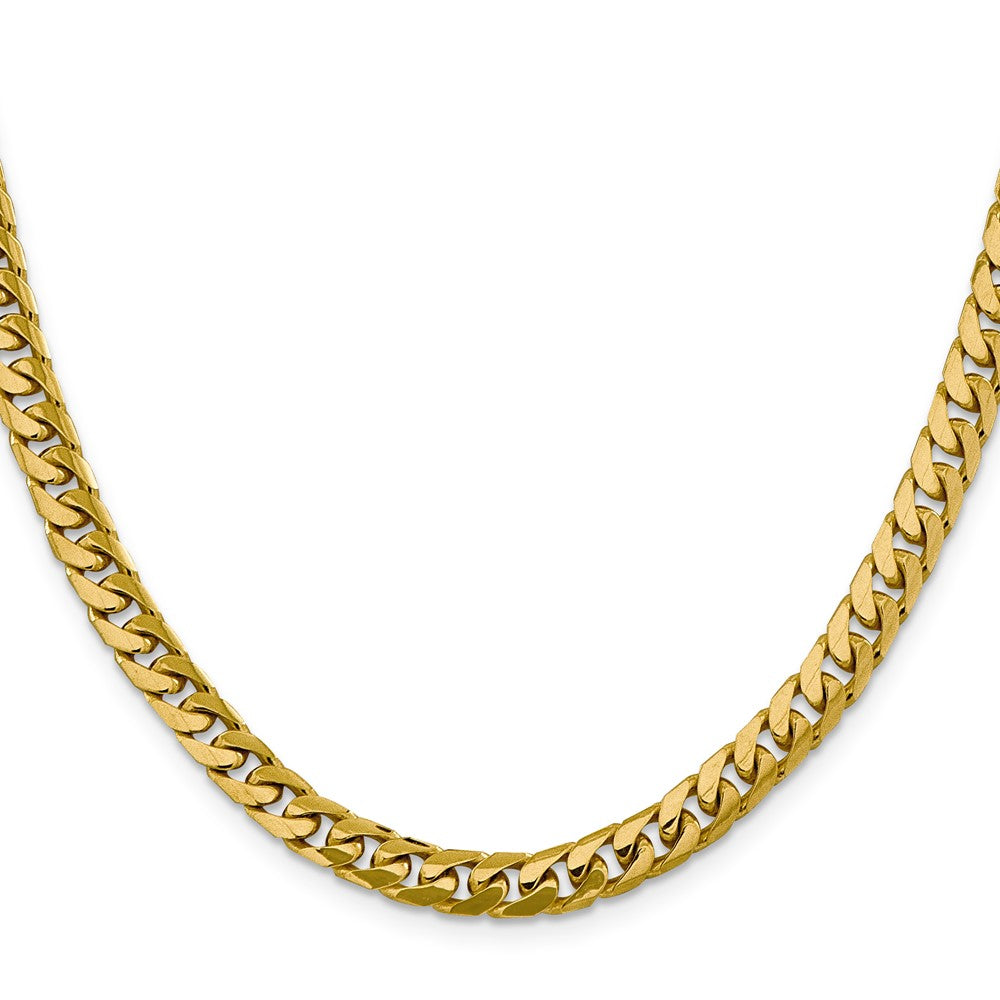 14k 6.25mm Solid Miami Cuban Chain (55.06 grams)