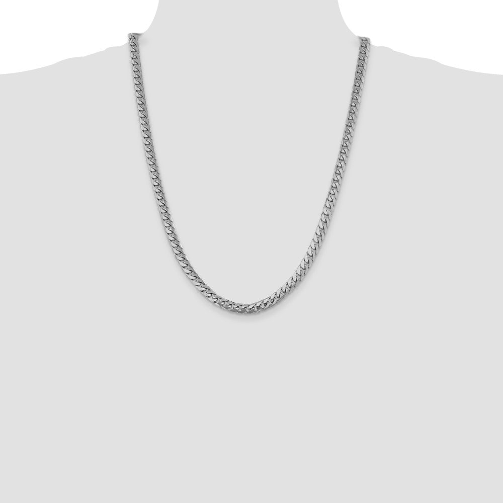 14k WG 6.25mm Solid Miami Cuban Chain (54.08 grams)