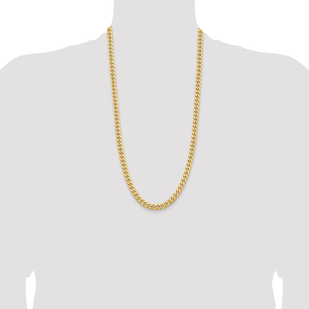 14k 6.75mm Solid Miami Cuban Chain (67.04 grams)