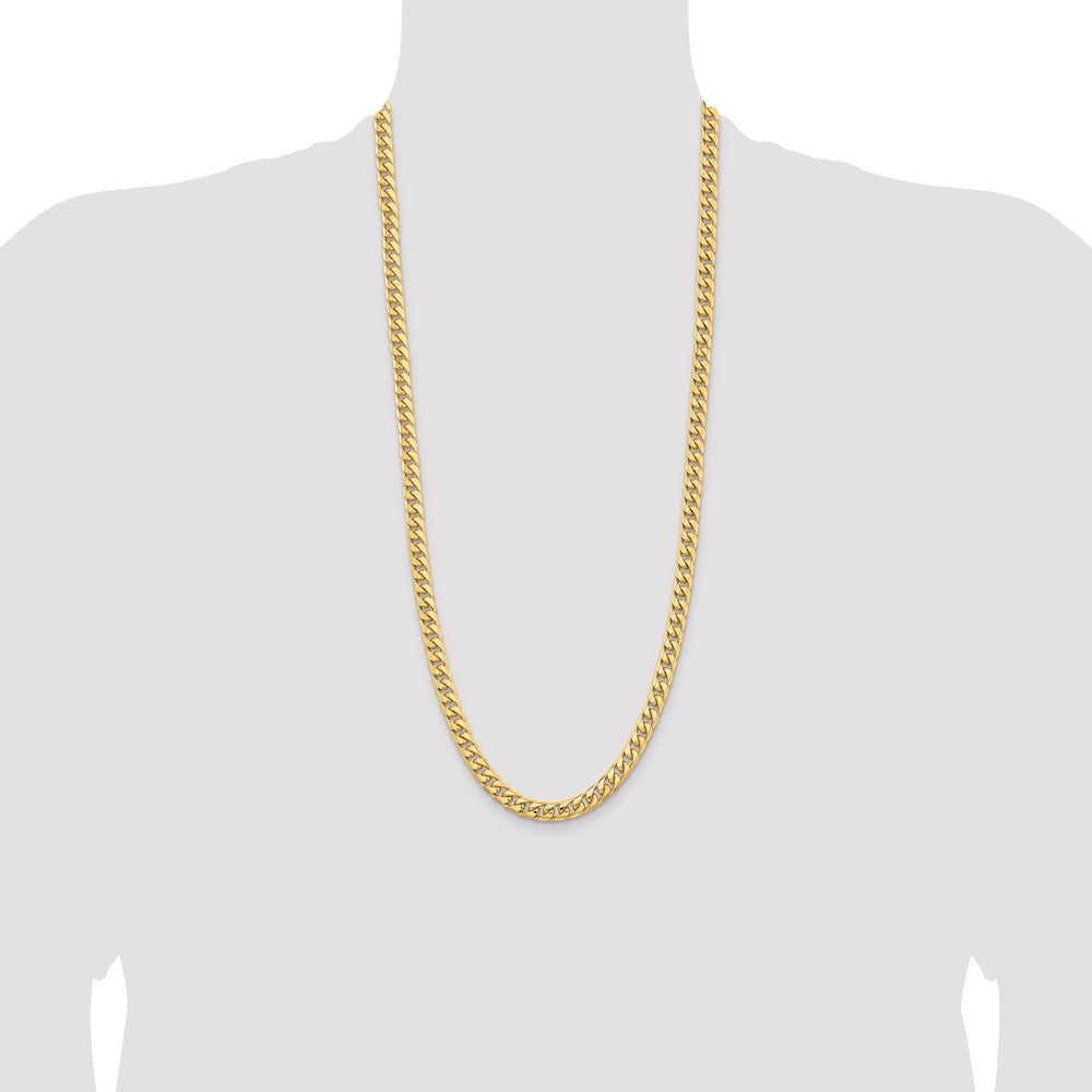 14k 6.75mm Solid Miami Cuban Chain (67.04 grams)