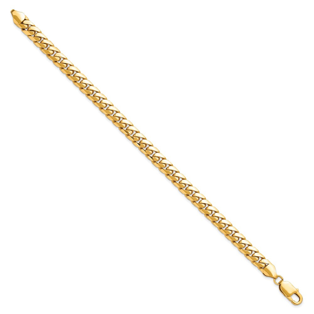 14k 6.75mm Solid Miami Cuban Chain Bracelet (26.69 grams)