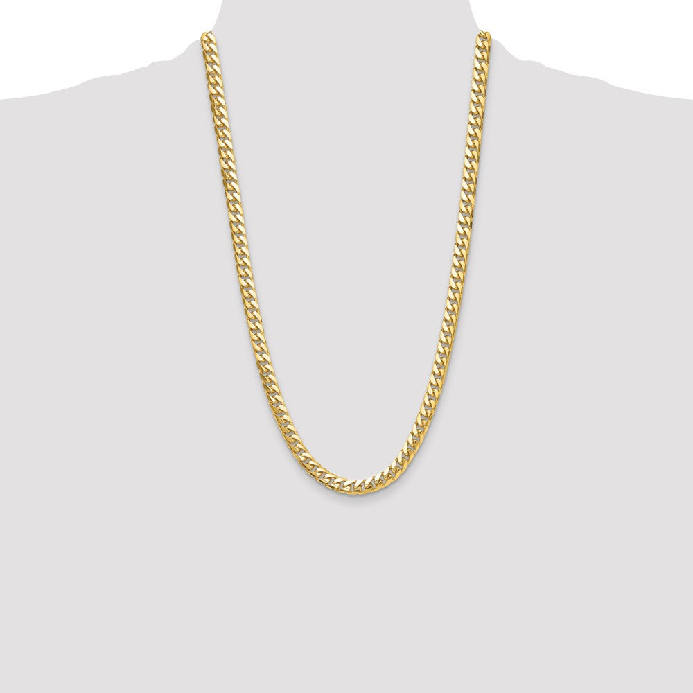 14k 8mm Solid Miami Cuban Chain (83.80 grams)