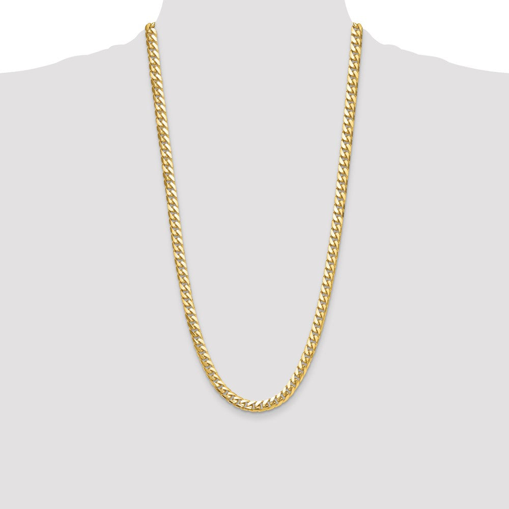 14k 8mm Solid Miami Cuban Chain (83.80 grams)