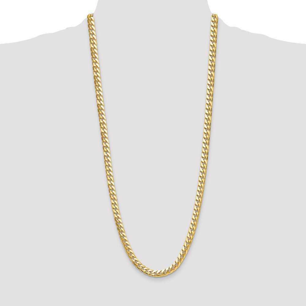 14k 8mm Solid Miami Cuban Chain (83.80 grams)