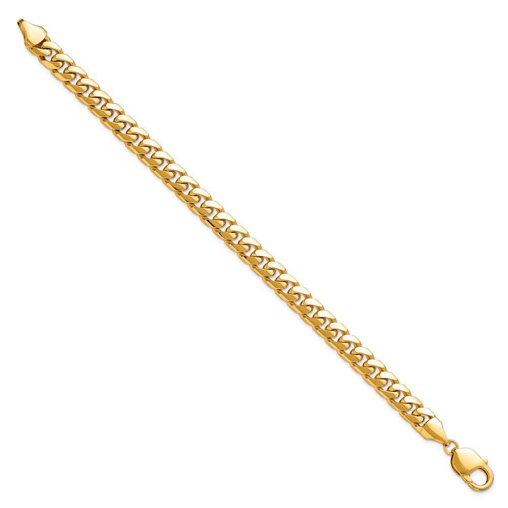 14k 8mm Solid Miami Cuban Chain Bracelet (37.78 grams)