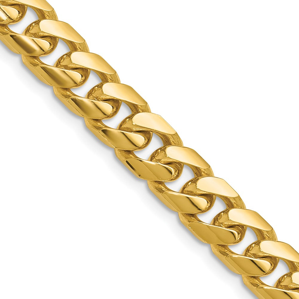 14k 8mm Solid Miami Cuban Chain (83.80 grams)