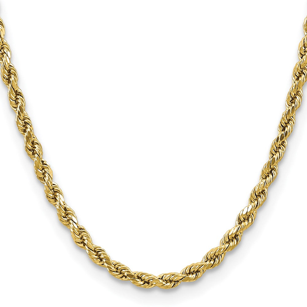 14k 4.9mm Semi-solid D/C Rope Chain (7.19 grams)