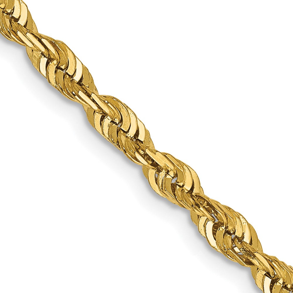 14k 4mm Extra-Light D/C Rope Chain (14.48 grams)