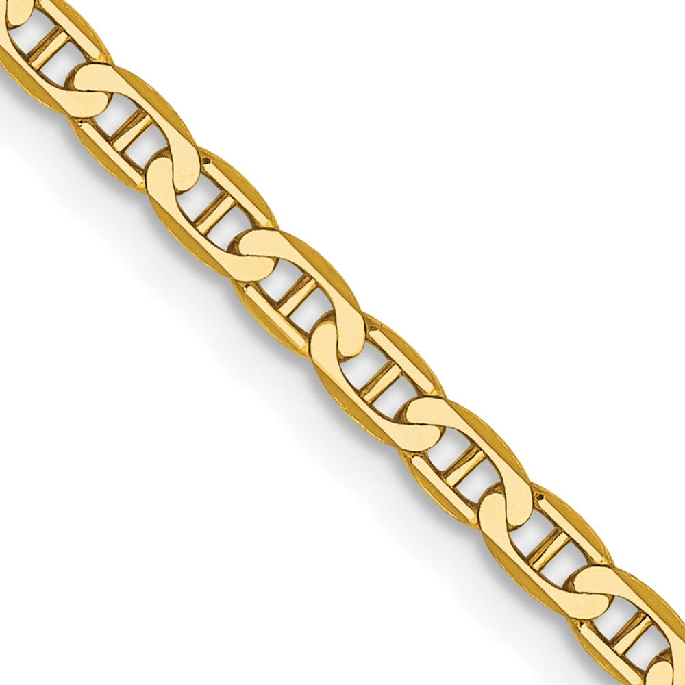 14k 2.4mm Concave Anchor Chain (4.24 grams)