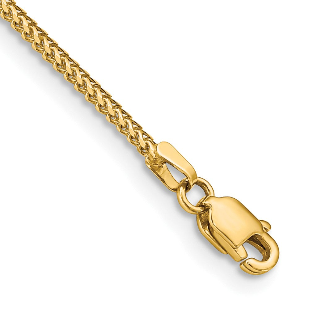 14k 1mm Franco Chain Bracelet (1.70 grams)