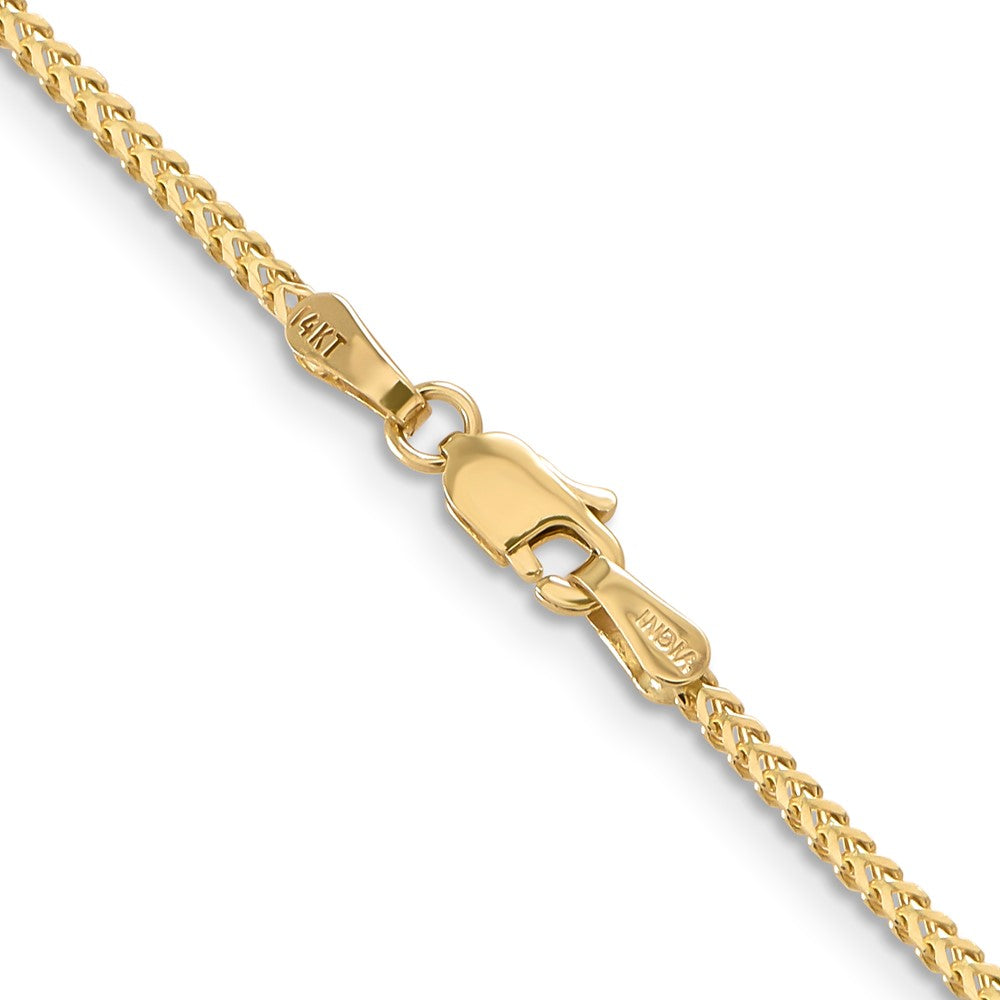 14k 1.3mm Franco Chain (4.61 grams)