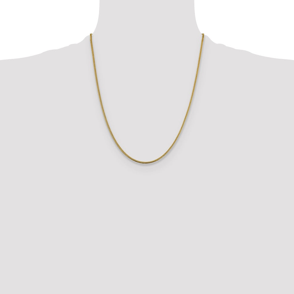 14k 1.4mm Franco Chain (6.00 grams)