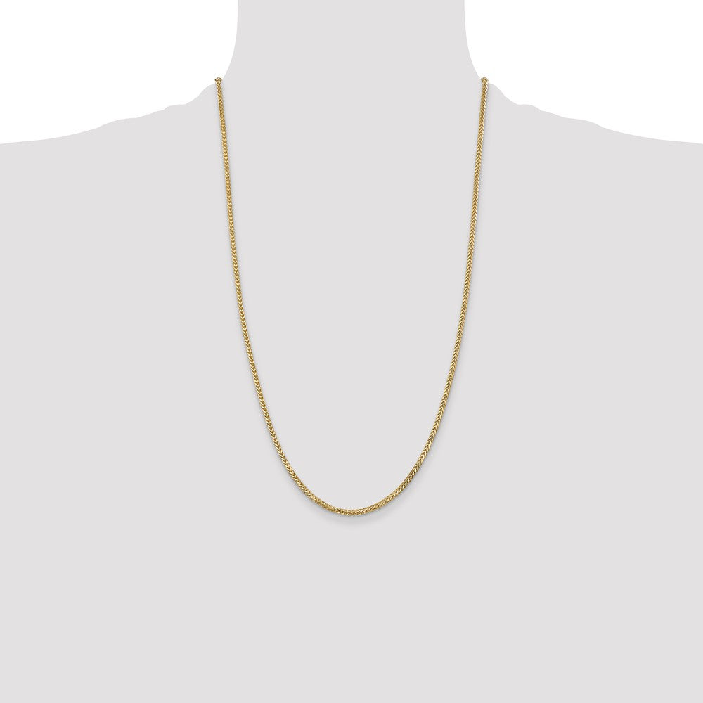 14k 2mm Franco Chain (11.79 grams)