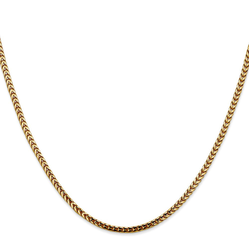 14k 2.5mm Franco Chain (18.96 grams)